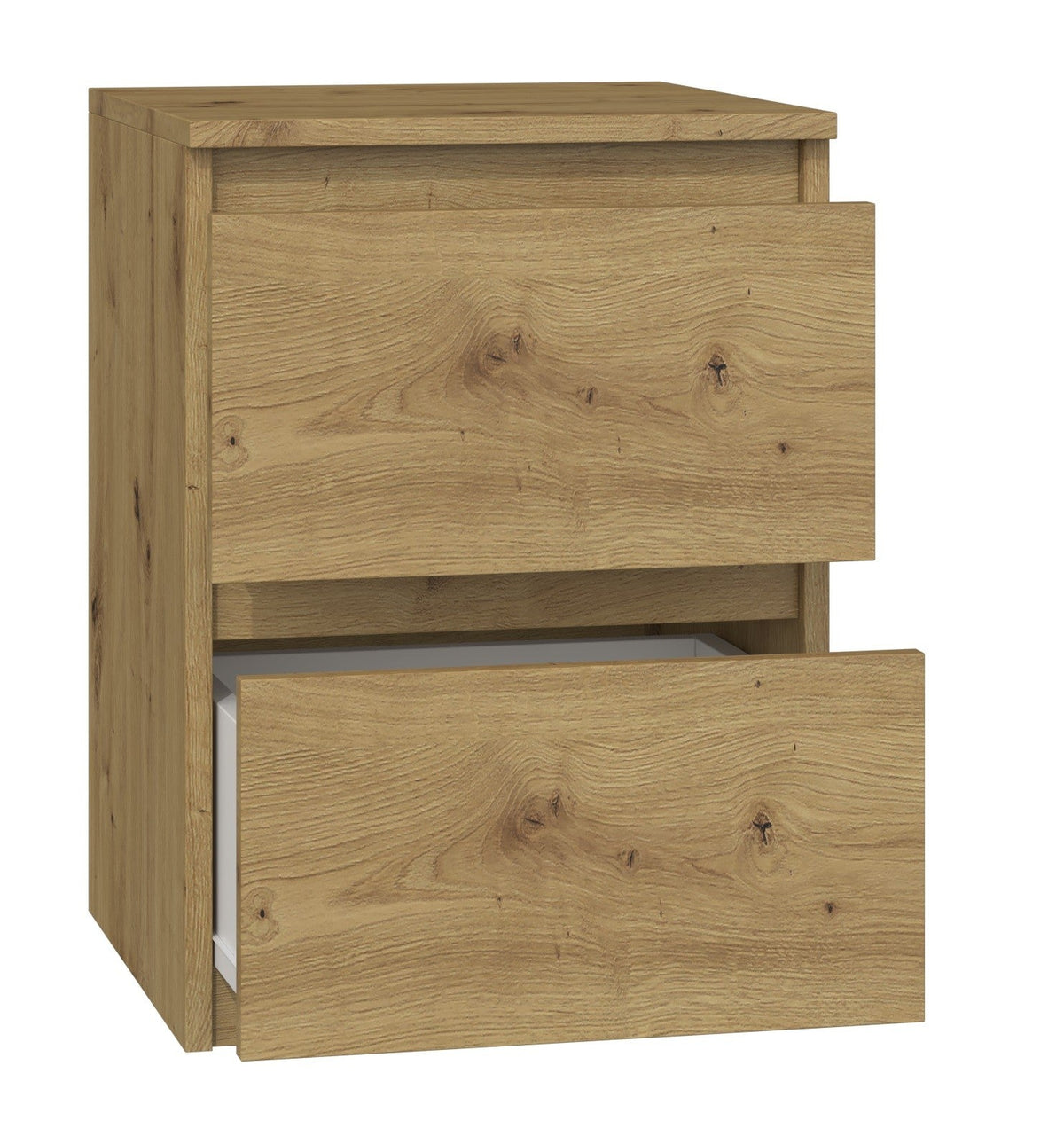 Éjjeliszekrény Malwa M2 artisan tölgy