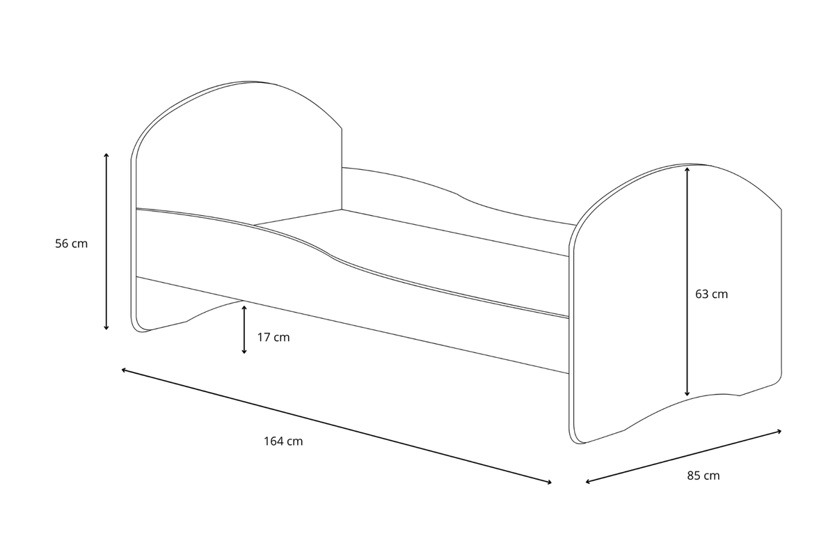 Single bed Luk 160x80