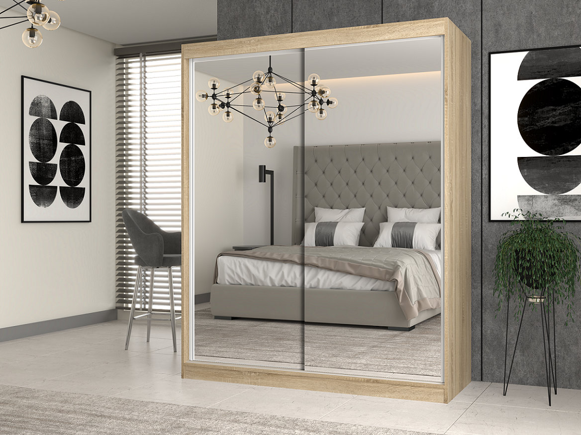 Szekrény Iga 160/A sonoma tölgy