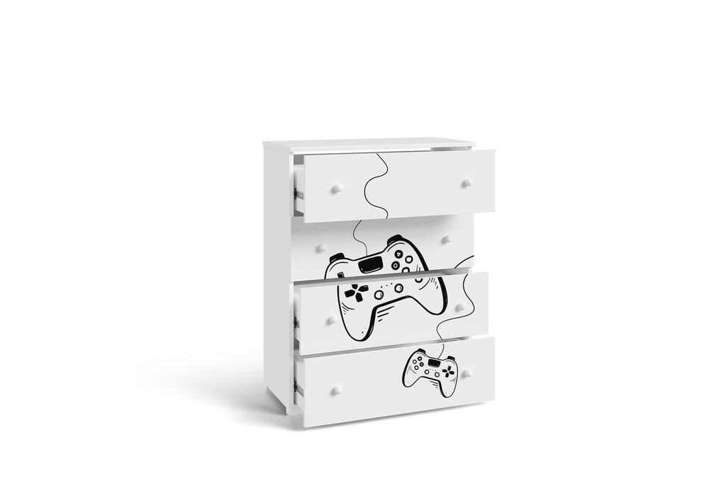 EMILY gyerekkomód Game mintával