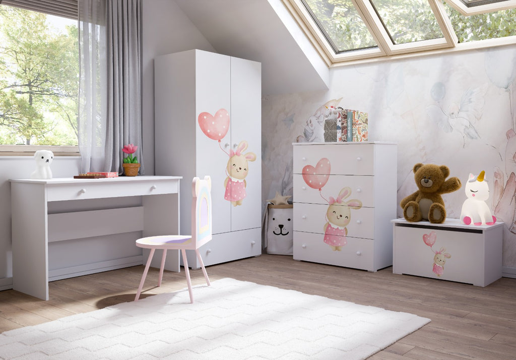 EMILY gyerekkomód Bunny mintával