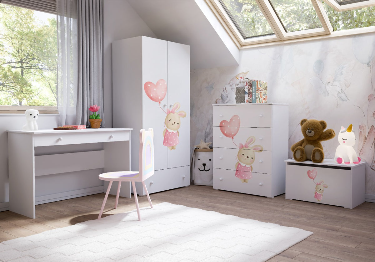 EMILY gyerekkomód Bunny mintával
