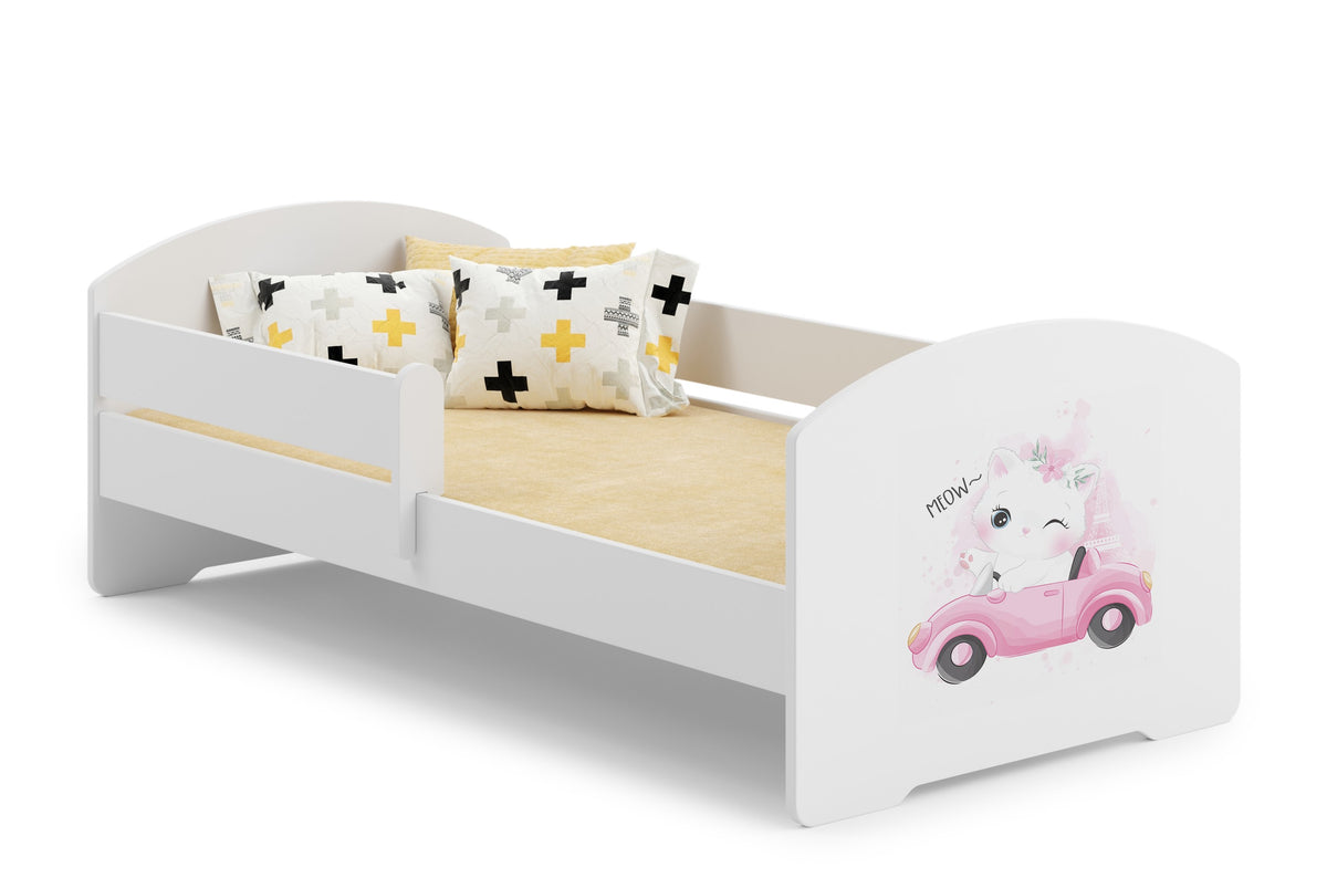 LUK children's bed 160x80 with railings - KOT