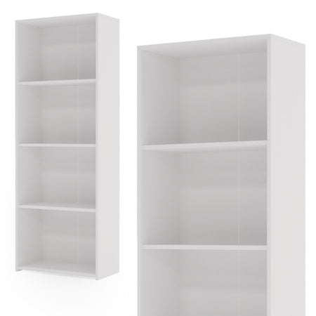 Bookcase LONI 160x60 cm - colour White