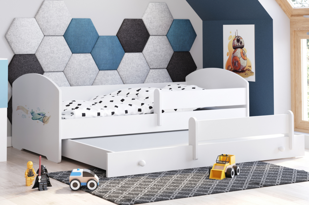 Double bed Luk 160x80 - Airplane
