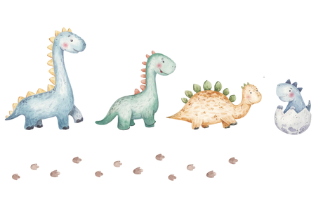 LUK II gyerekágy 160x80 dinoszaurusz mintával, fiókkal