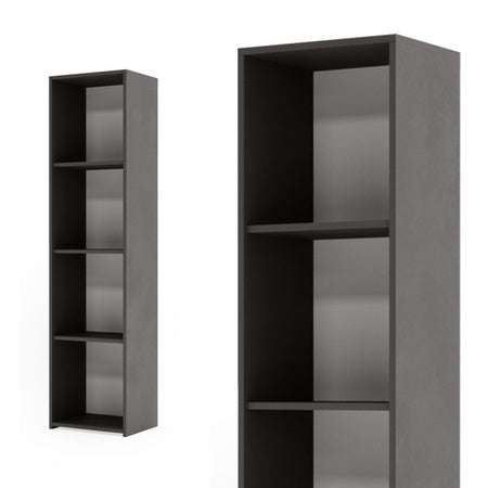 Shelving unit LONI 160x40 cm - colour Grey
