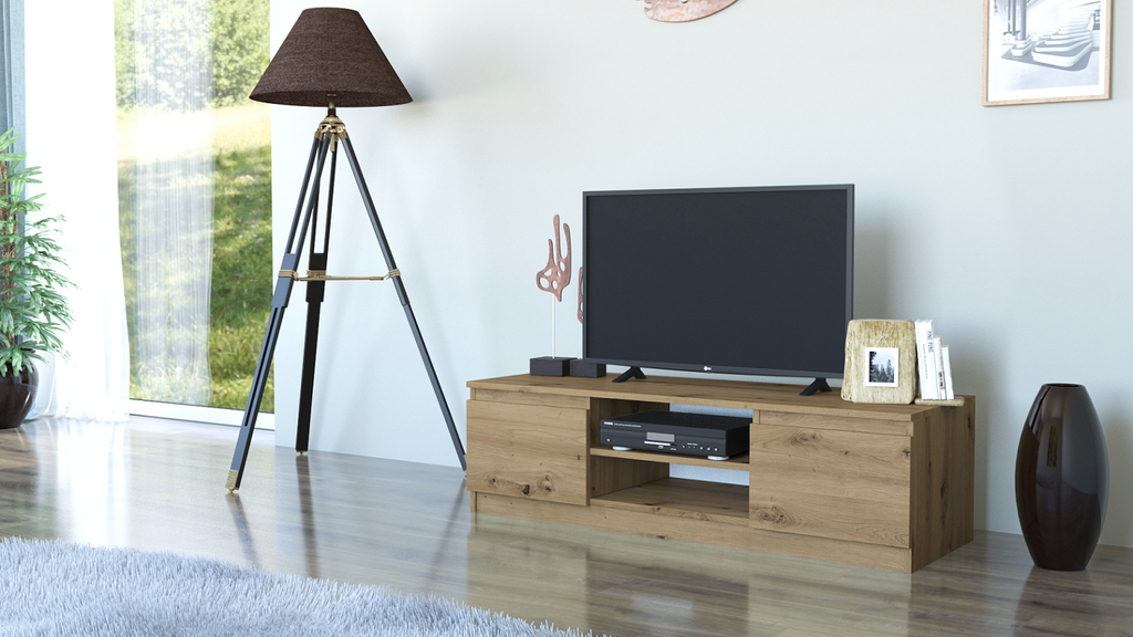 TV-szekrény Malwa 120 artisan tölgy