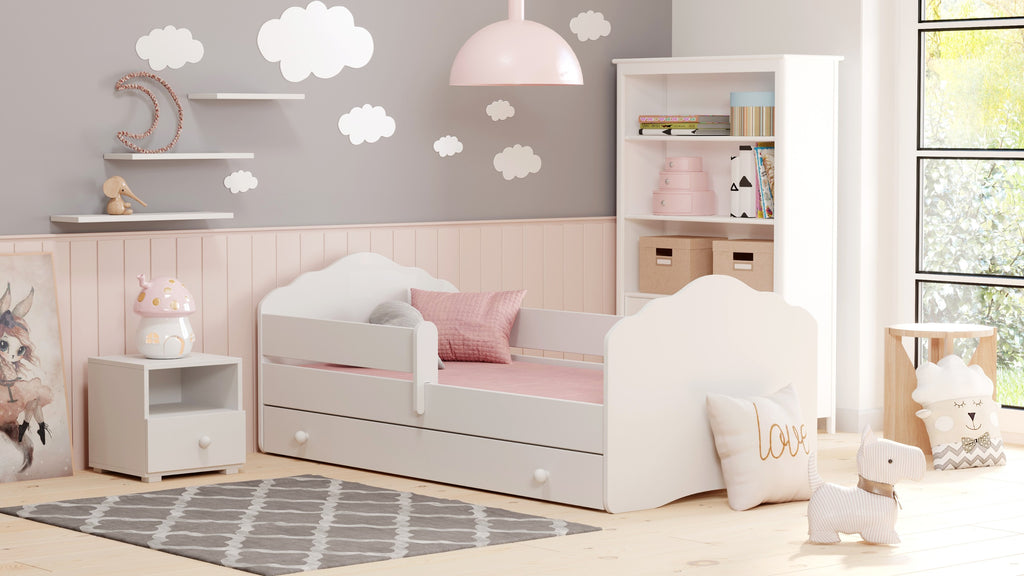 Single bed Fala 140x70 with drawer