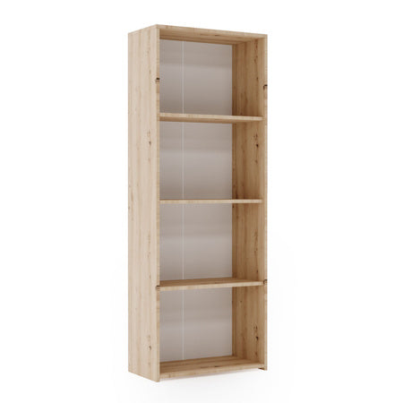 Bookcase LONI 160x60 cm - colour Artisan Oak