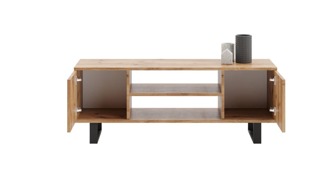 Focus RTV cabinet 135 cm - loft oak craft