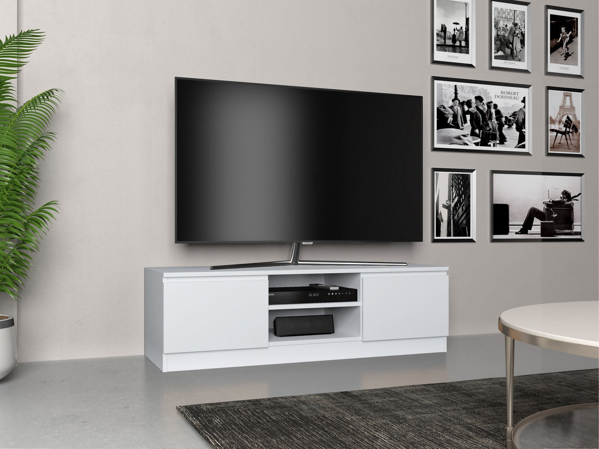 TV-szekrény Malwa 120 fehér