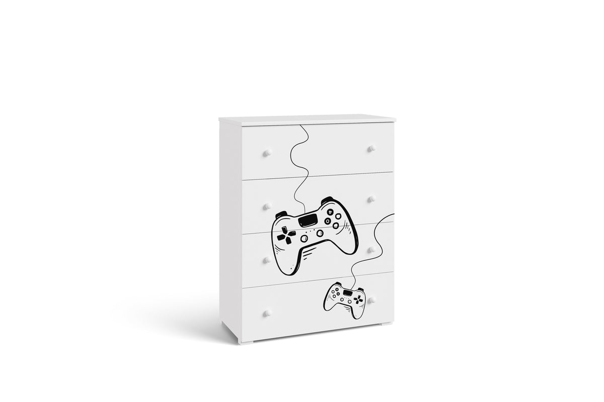 EMILY gyerekkomód Game mintával