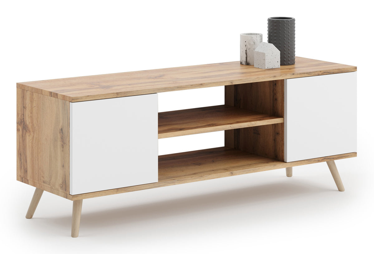 RTV Focus 155 cm oak craft gold/blue