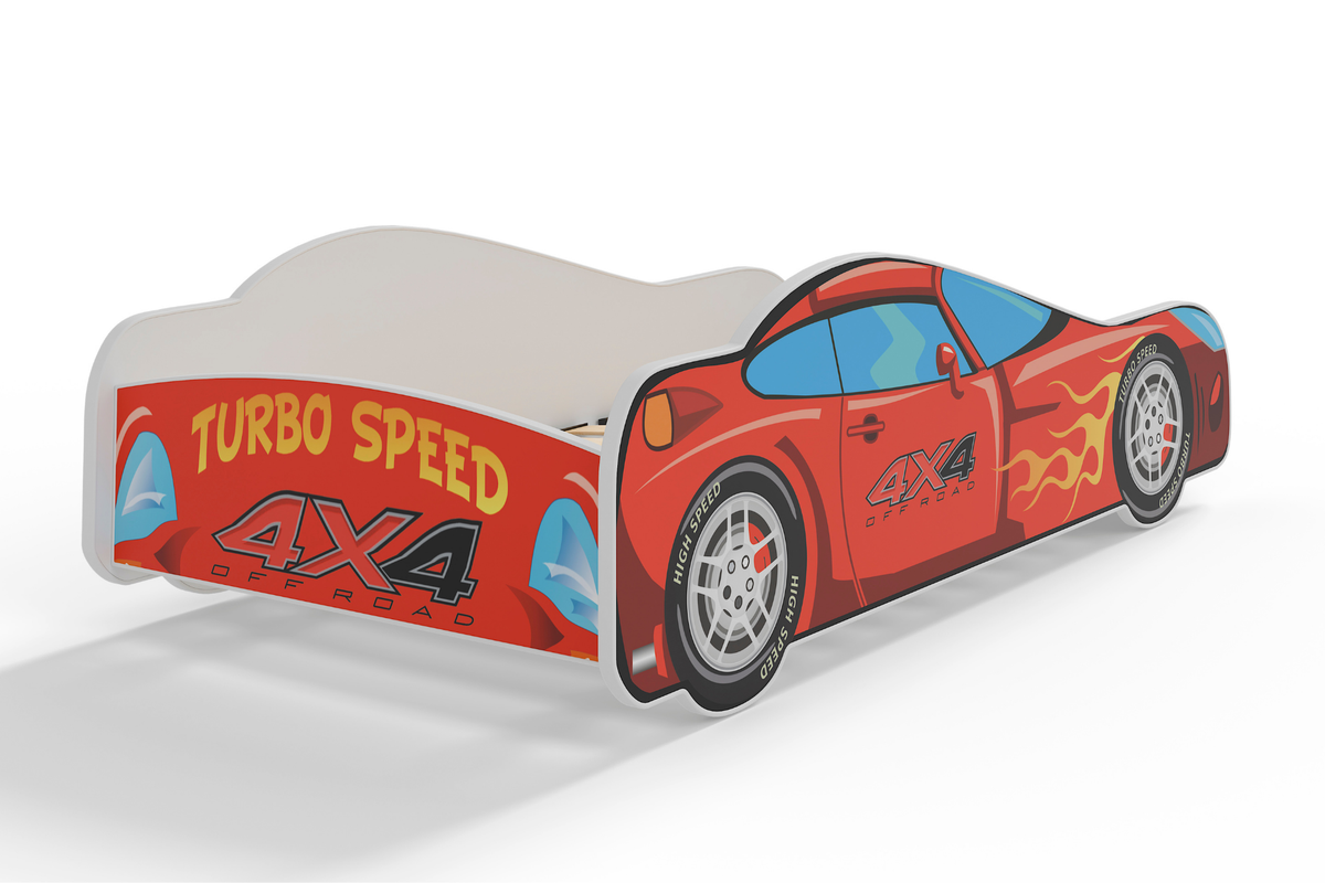 Children's bed auto 4x4 140x70