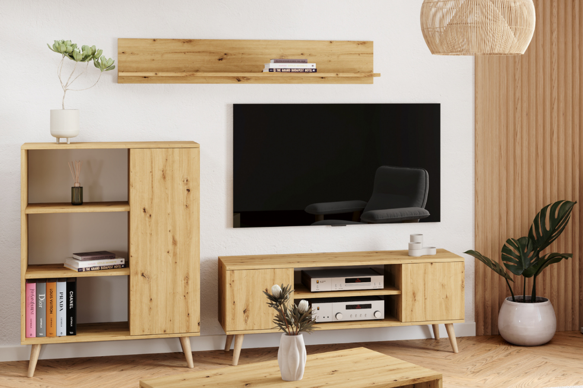 Shelf 100 cm - artisan oak