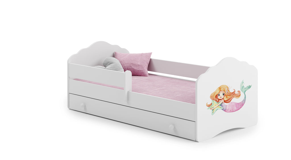 FALA single bed 160x80 with drawer - The Little Mermaid