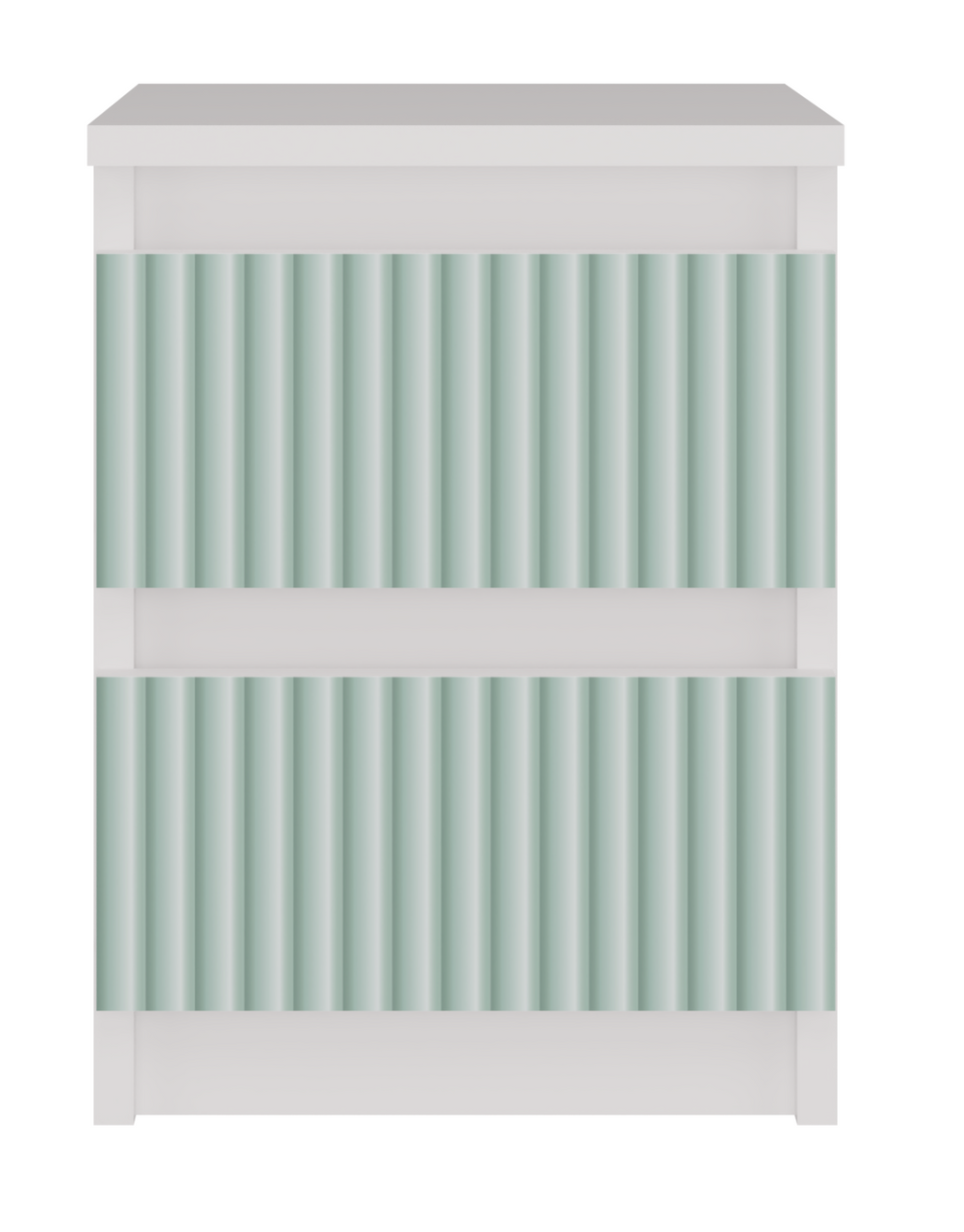 Éjjeliszekrény Malwa M2 ARTESO menta/menta
