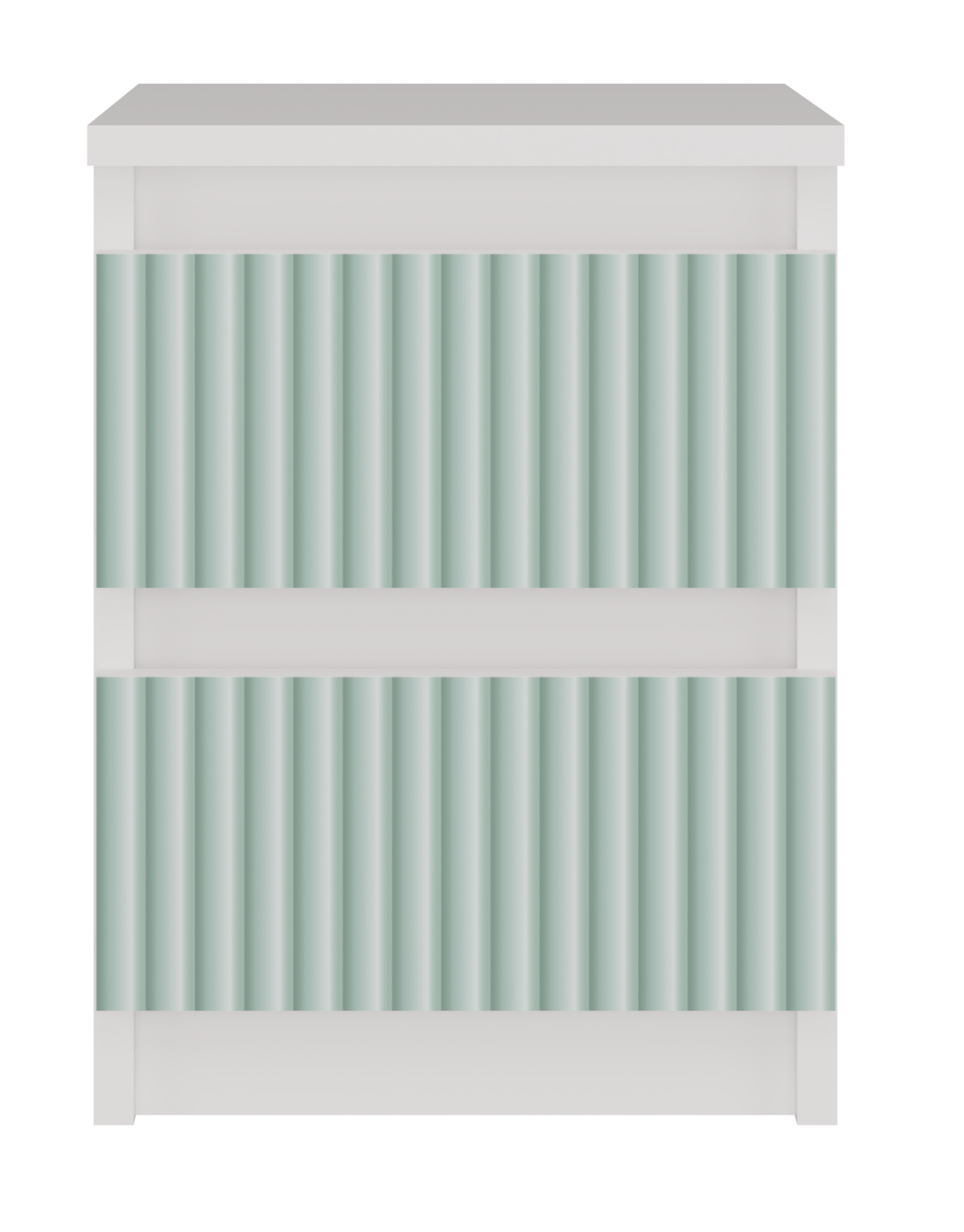Éjjeliszekrény Malwa M2 ARTESO menta/menta