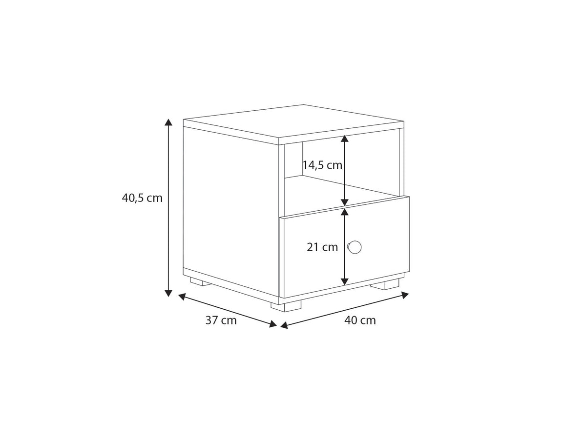 Bedside table, bedside table football holder