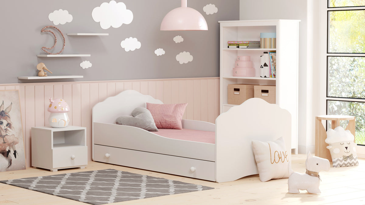 Single bed Fala 160x80 with drawer