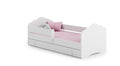 Single bed Fala 140x70 with drawer