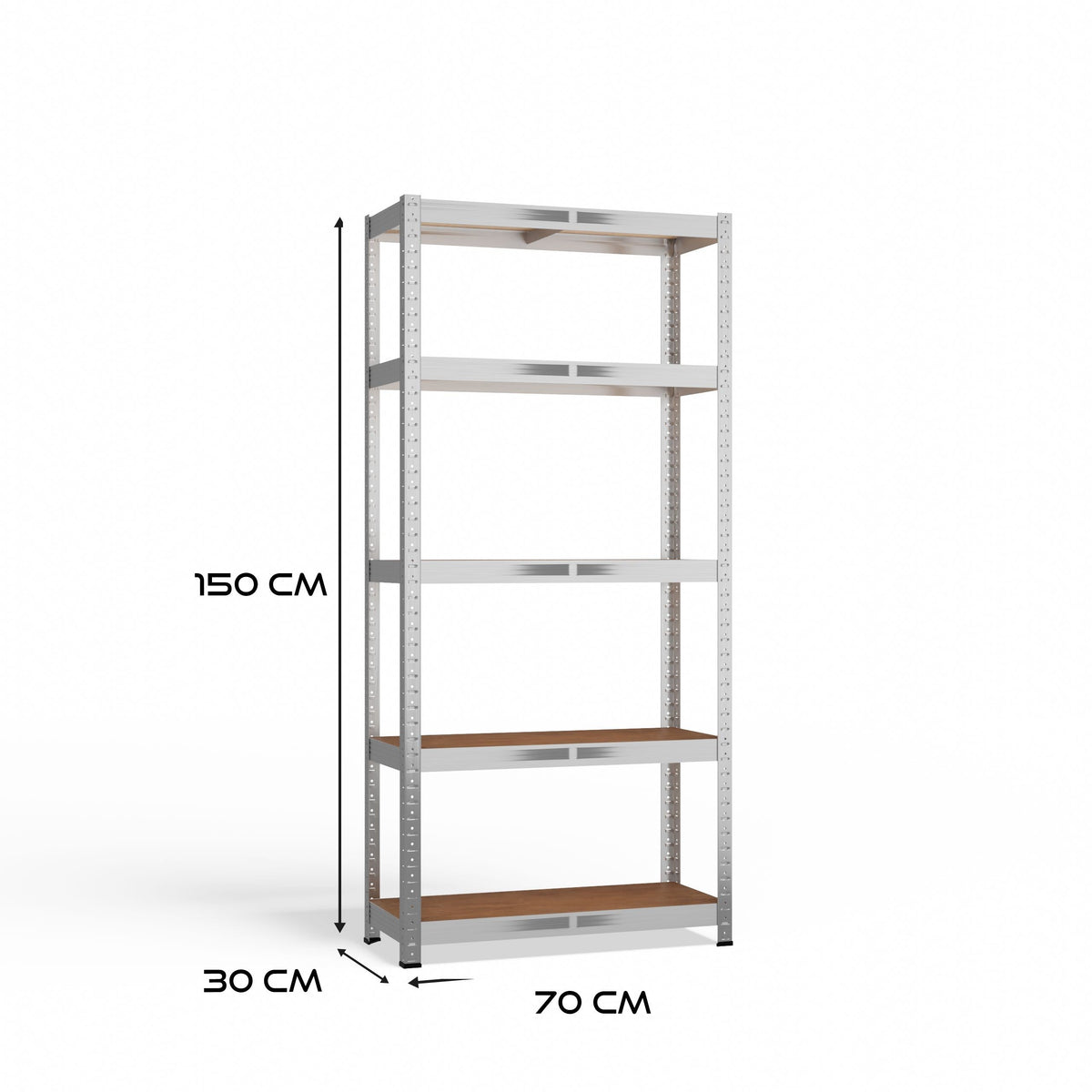 Polcos szekrény Magazynowy G7030 METALOWE