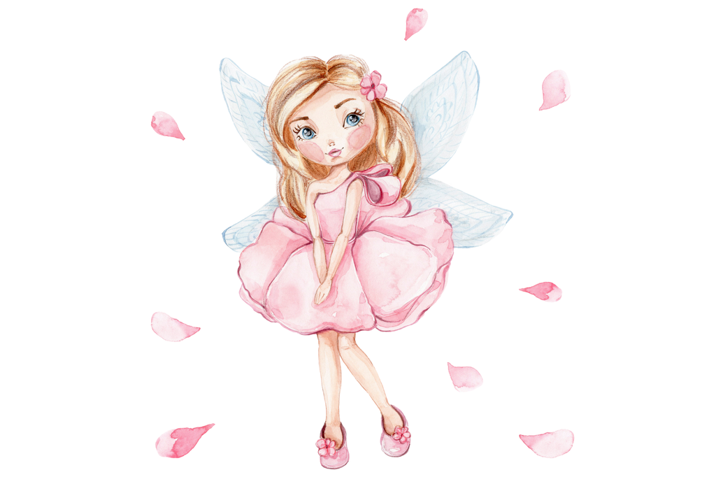 Double bed Luk 160x80 - Girl with wings