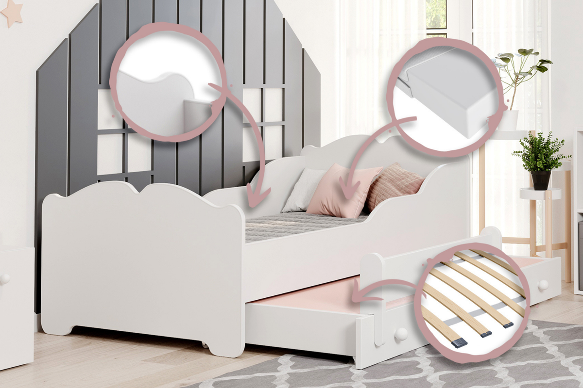 Double bed ANNA 160x80