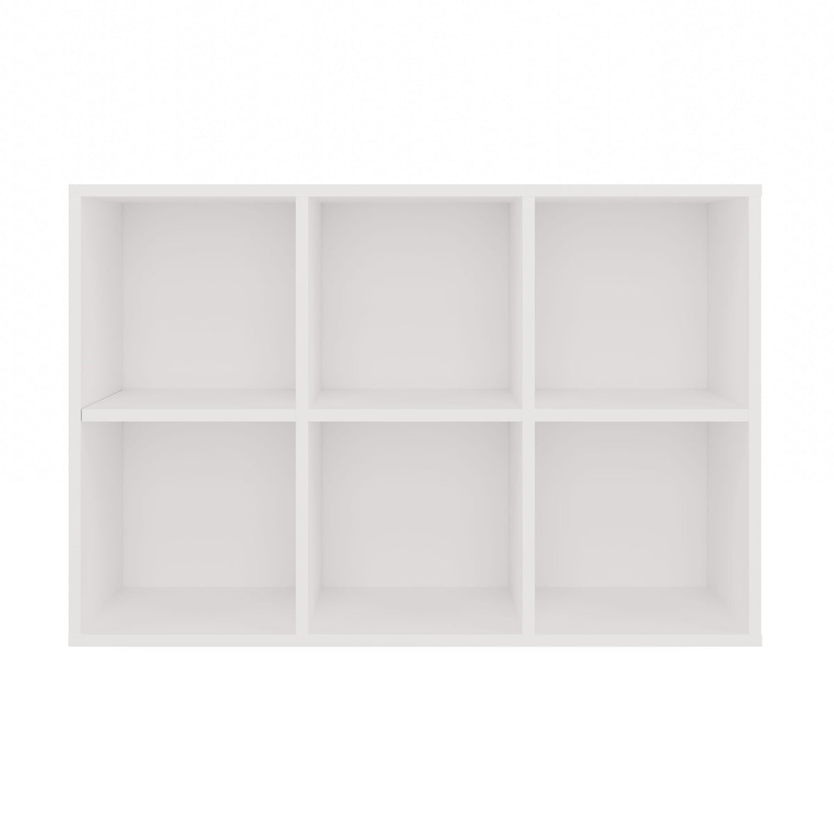 Polcos szekrény Malax MINI 2X3 fehér