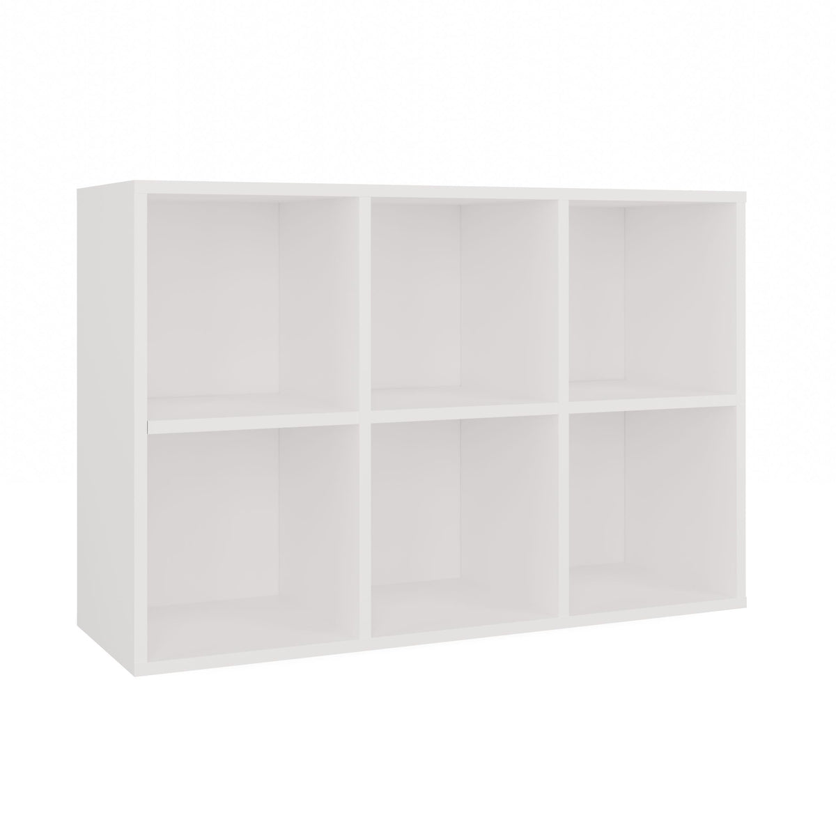 Polcos szekrény Malax MINI 2X3 fehér