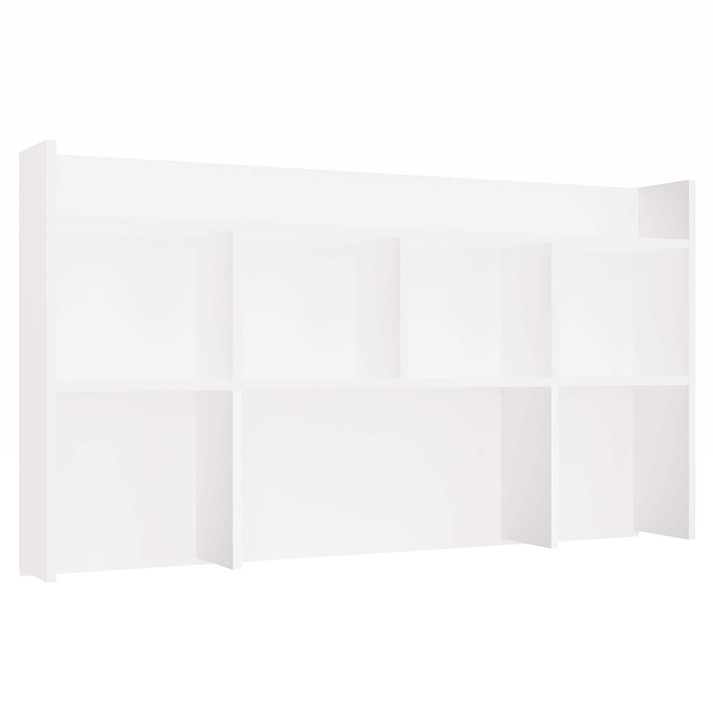 Íróasztal-felépítmény – 130 cm, fehér