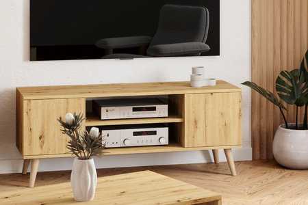 Focus RTV cabinet 135 cm Artisan oak