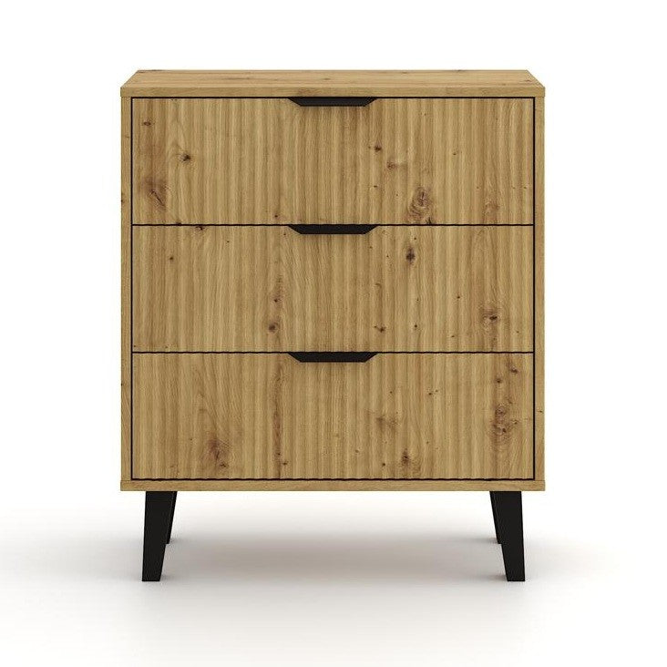 Komód Scandi 3S SLIM artisan tölgy