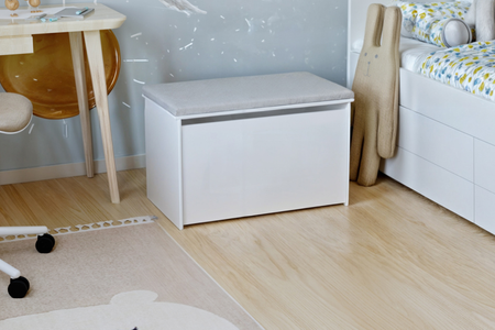 Daria toy chest - grey panel