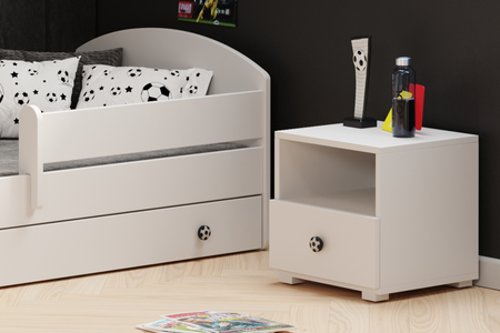 Bedside table, bedside table football holder