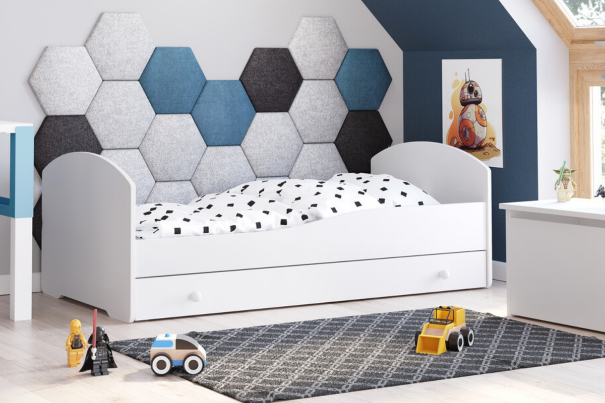 Single bed Luk 160x80 with drawer