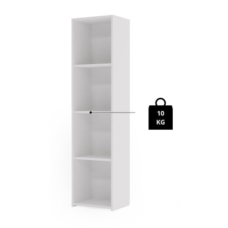Shelving unit LONI 160x40 cm - colour White