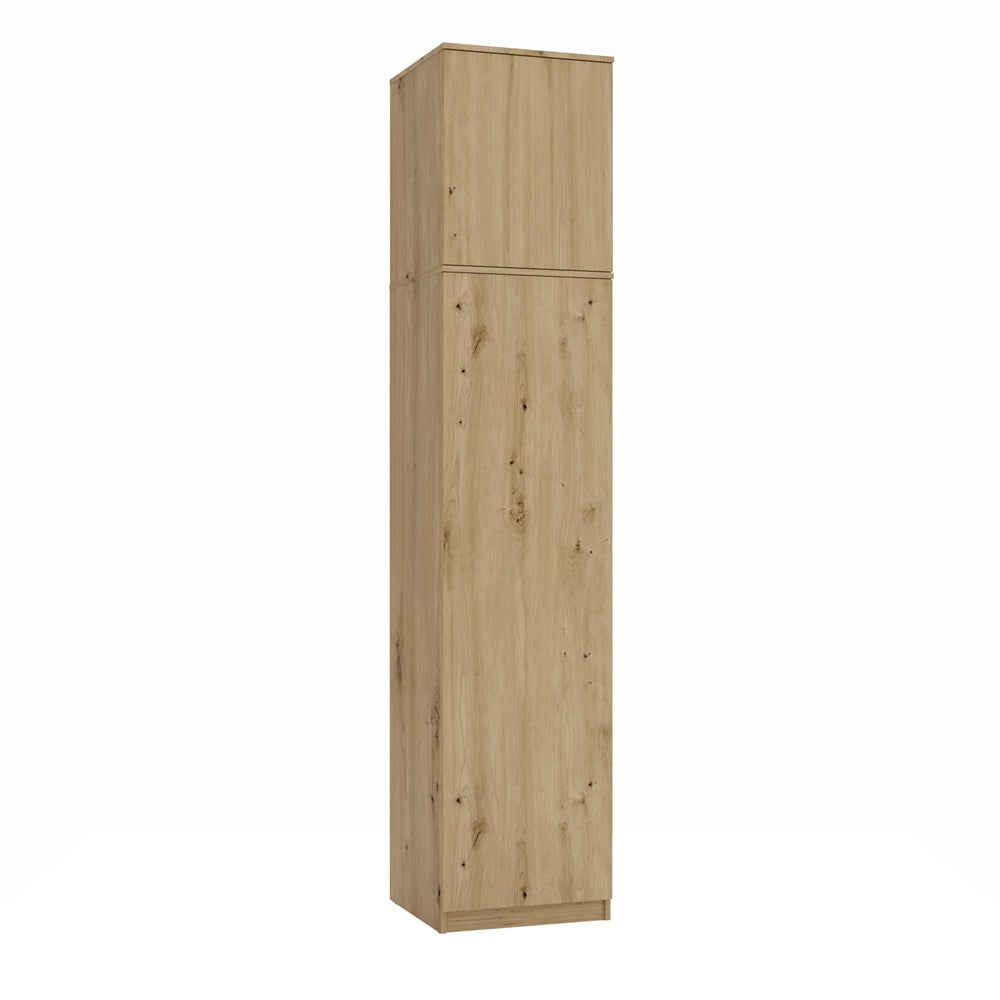Szekrény felépítménnyel SD-50 ajtó polc artisan tölgy gardróbhoz
