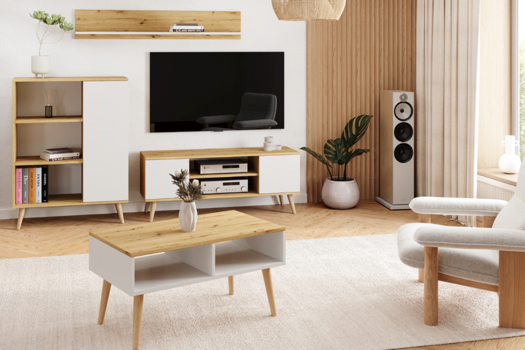 Coffee table Sandi White / artisan oak