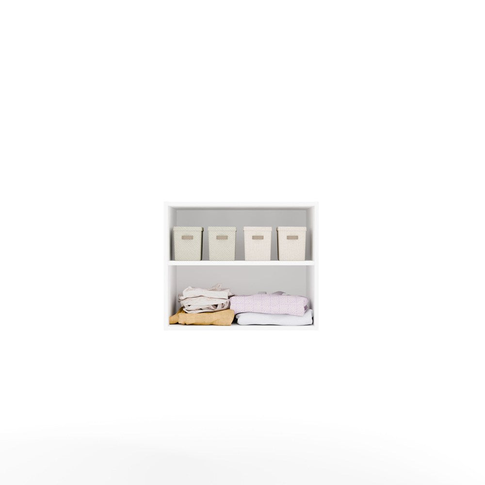 felsőelem 60 OPENO fehér polc moduláris gardróbhoz 60 cm