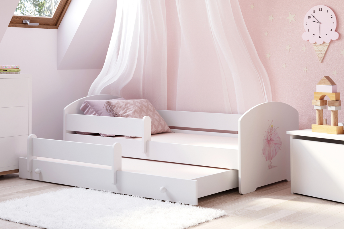 Double bed Luk 160x80 - Princess in the crown