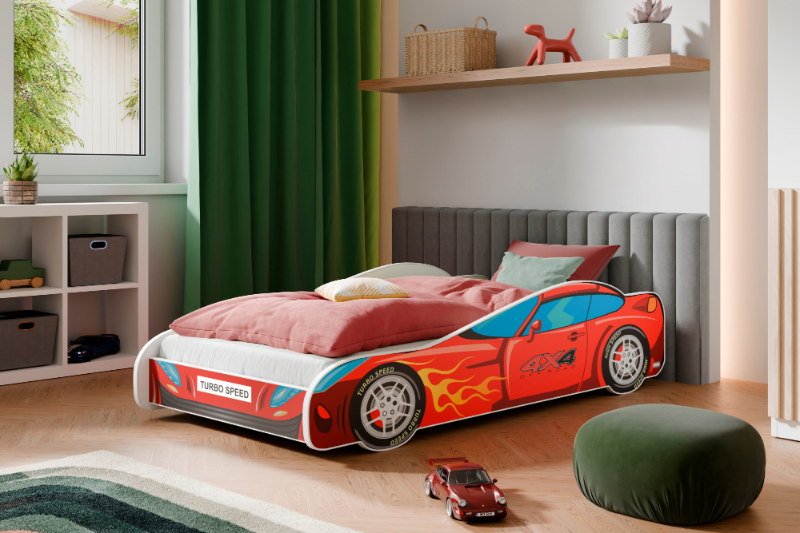 Children's bed auto 4x4 140x70