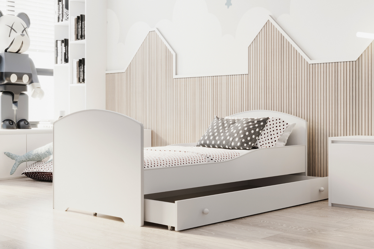 Single bed Luk 140x70 with drawer