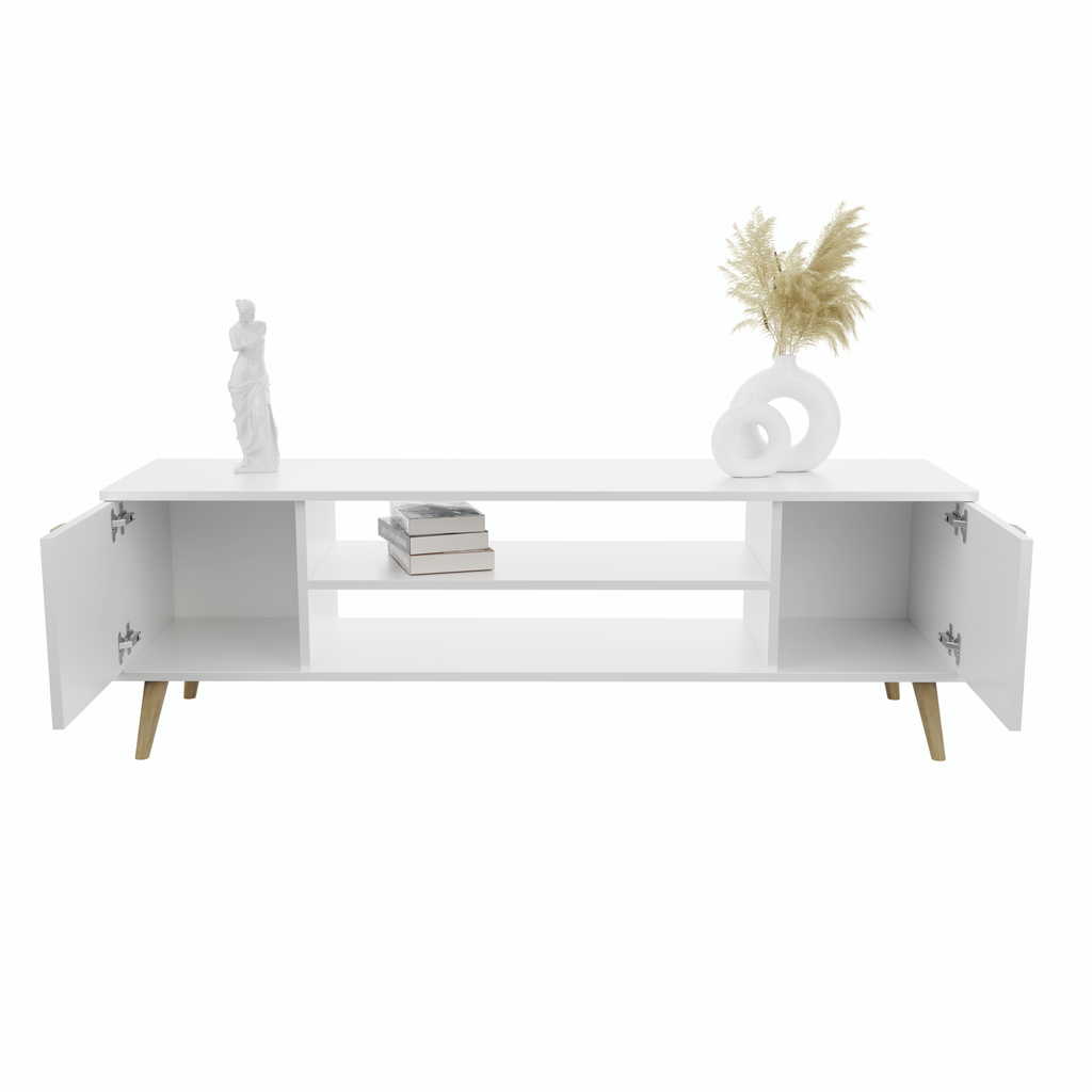 RTV Focus white 155 cm - Scandinavian