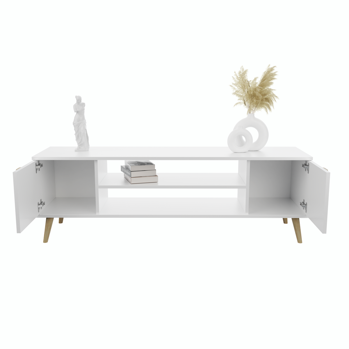 RTV Focus white 155 cm - Scandinavian