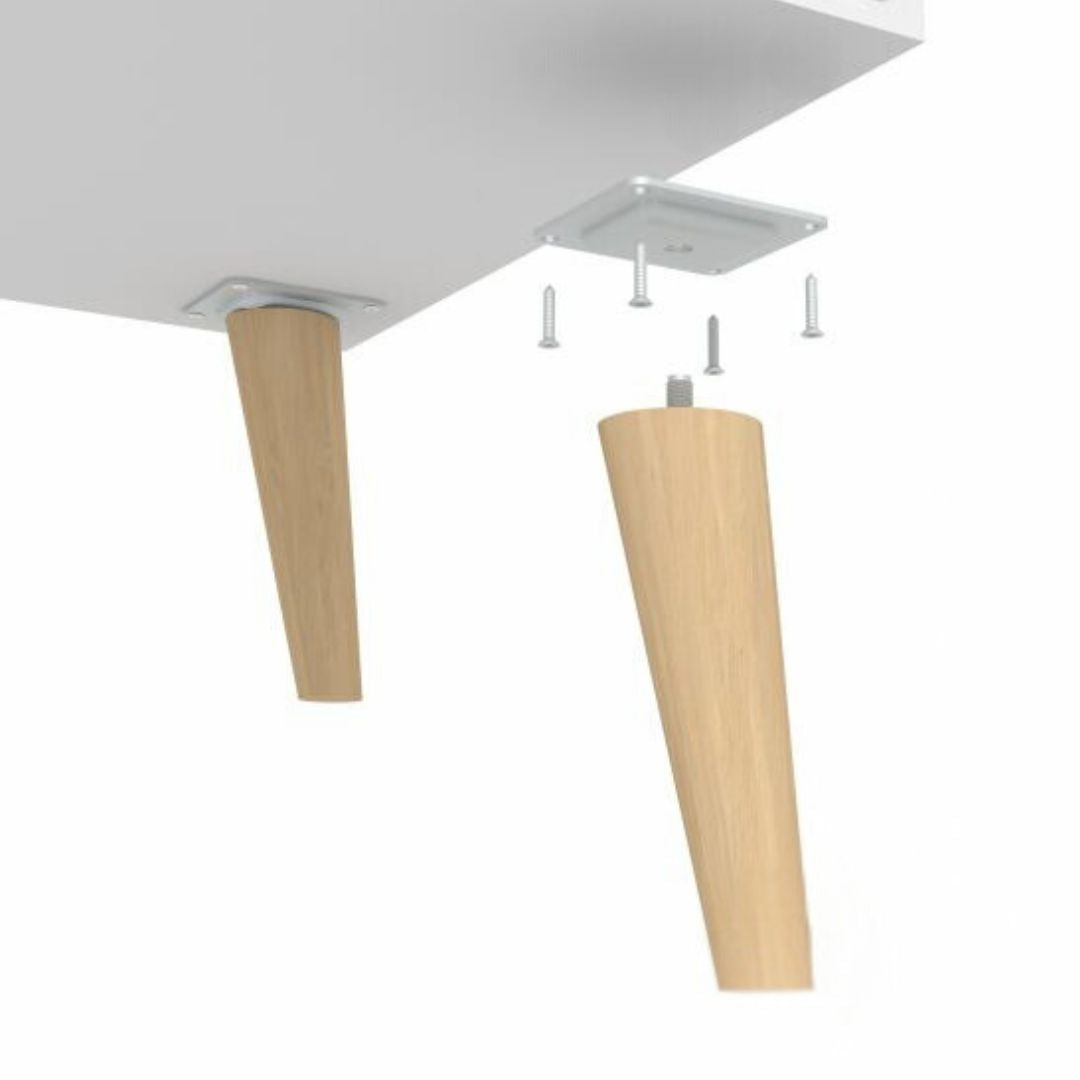Fondi white living room dresser