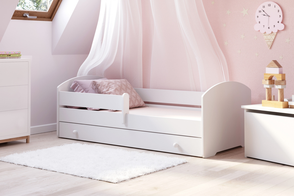 Single bed Luk 160x80 with drawer