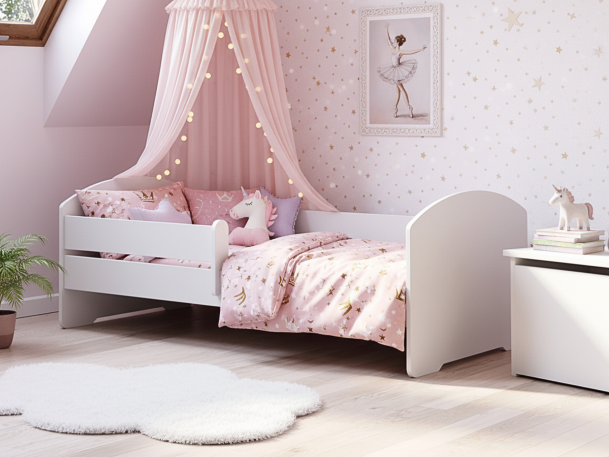 Single bed Luk 140x70 with railing