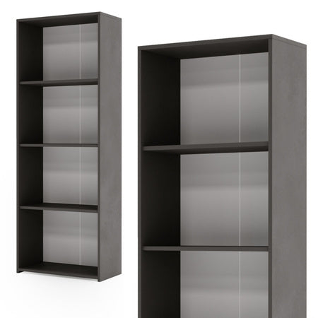 Shelving unit LONI 160x60 cm - colour Grey